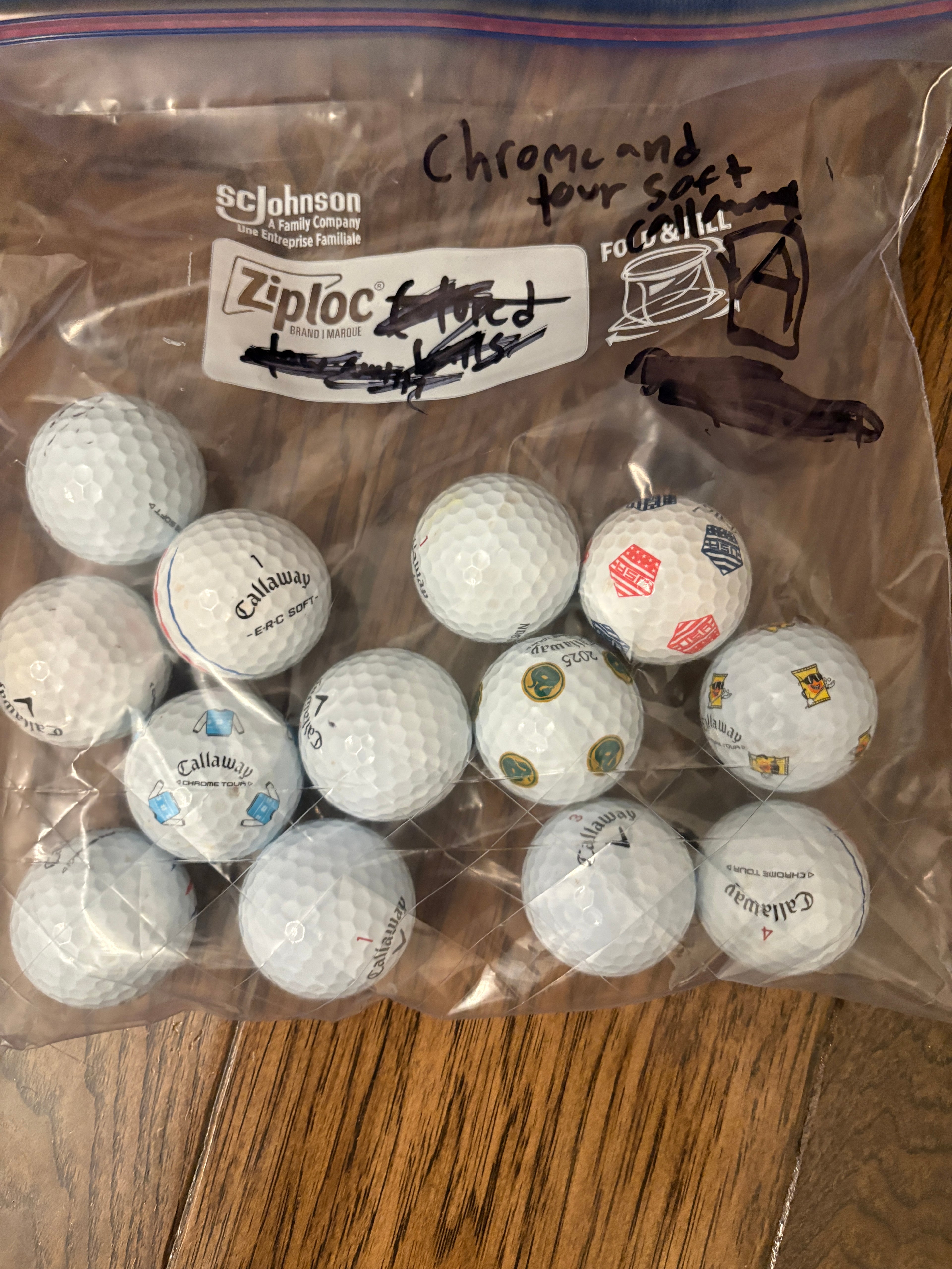 Callaway Chrome & Tour Soft